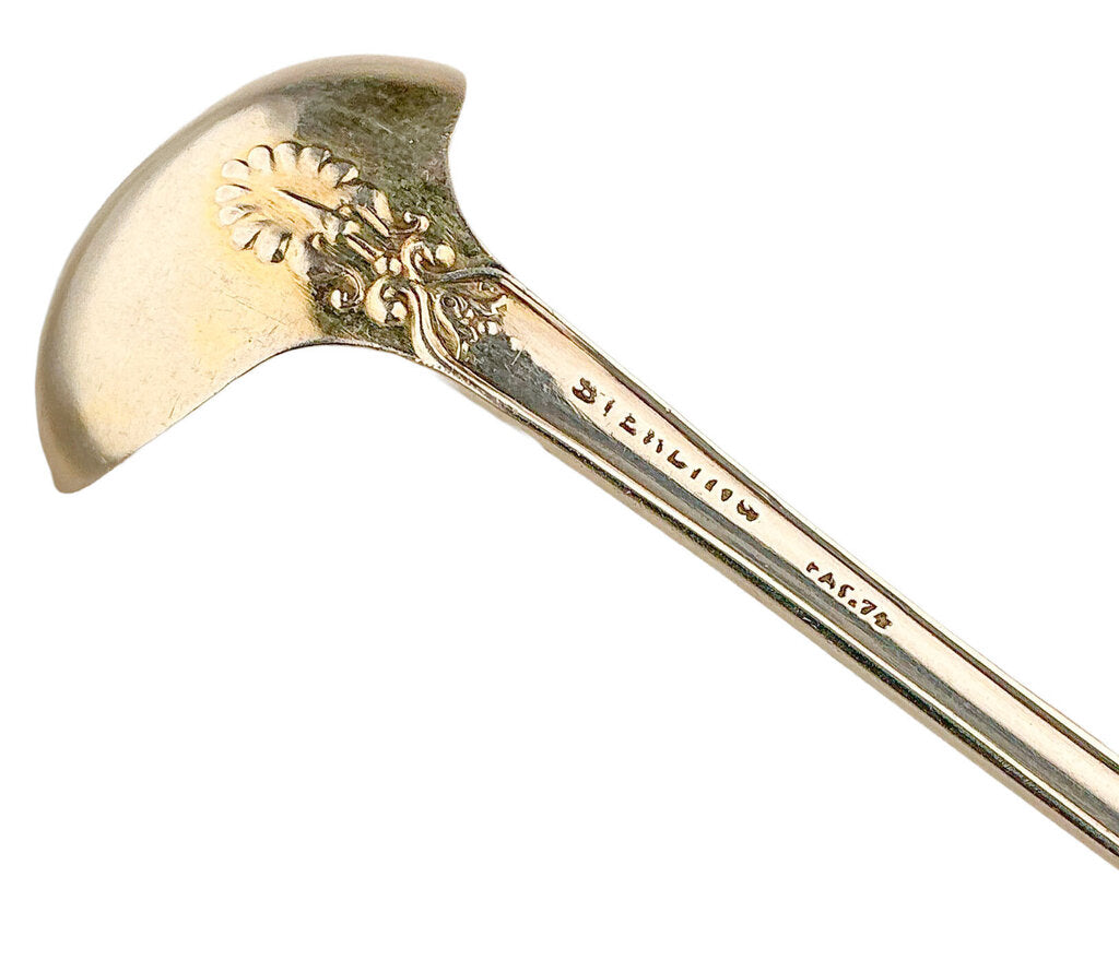 Antique Wood & Hughes Sterling Mustard Ladle - Opportunity Shop DC