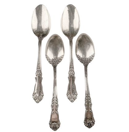 S/4 Antique Reed & Barton Tea Spoons