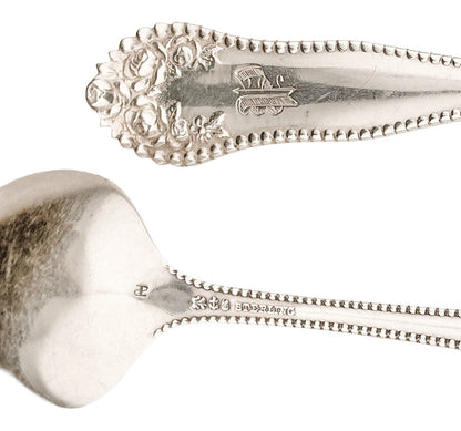 S/2 Antique British Sterling Tea Spoons