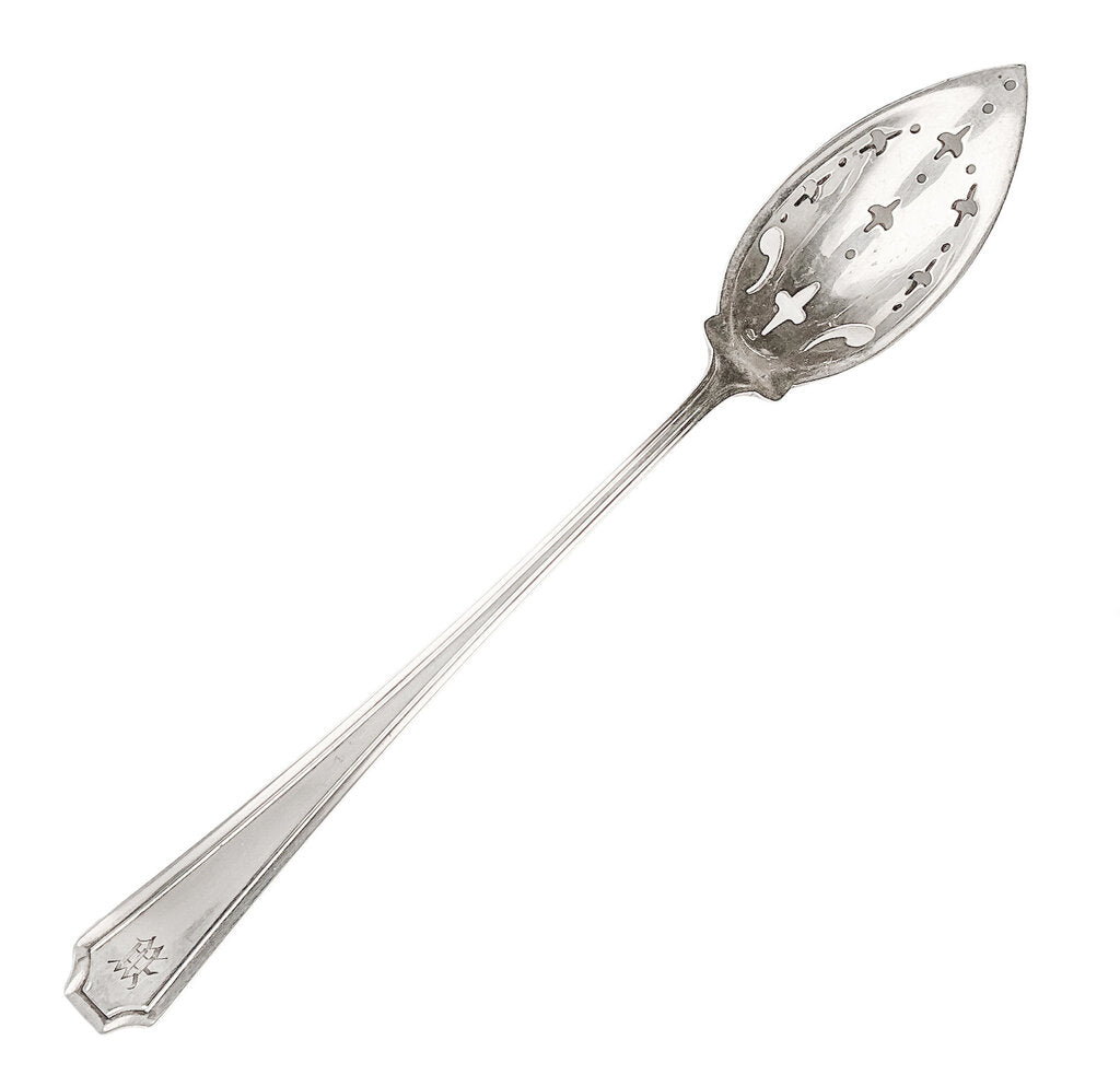 Antique Sterling Olive Spoon