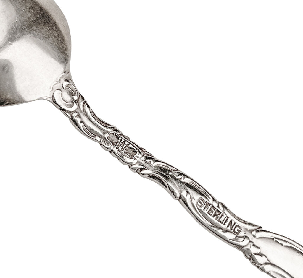 S/5 Antique Whiting & Co. Sterling Demitasse Spoons - Opportunity Shop DC