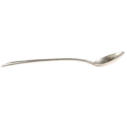 Sterling Condiment Spoon w Elegant Handle