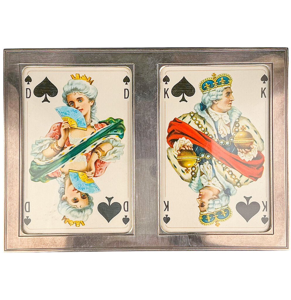 Sterling Card Box. German. Early 20th c.