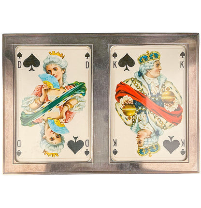 Sterling Card Box. German. Early 20th c.