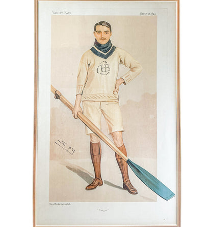 Sir Leslie Ward, "Benjie" Vanity Fair Lithograph pub 1894 - Opportunity Shop DC