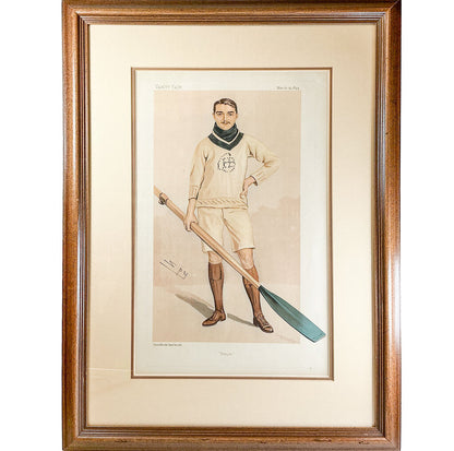 Sir Leslie Ward, "Benjie" Vanity Fair Lithograph pub 1894 - Opportunity Shop DC