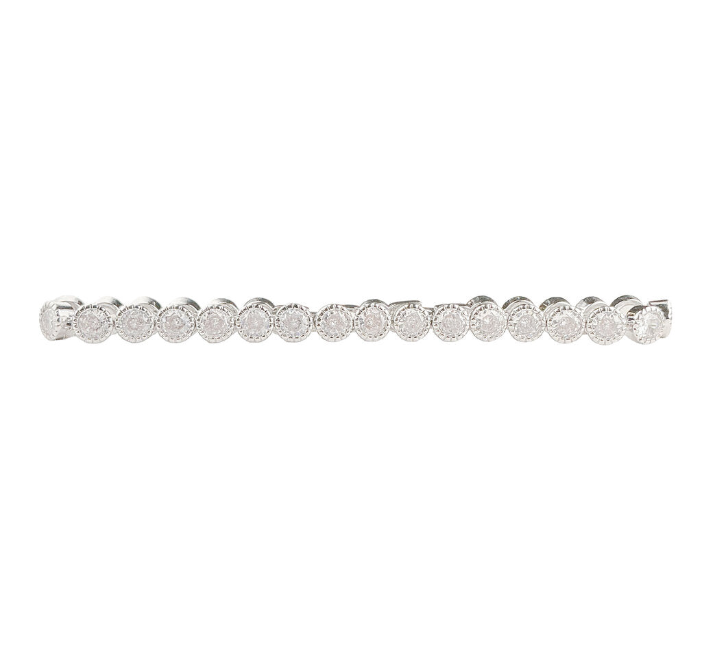CZ Tennis Bracelet w/ Extender - Opportunity Shop DC