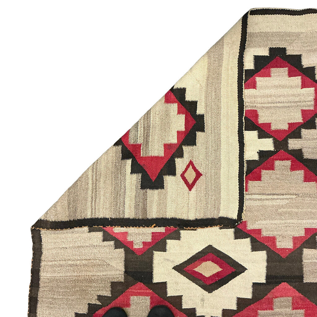 Navajo Crystal Rug, New Mexico c. 1940 - Opportunity Shop DC