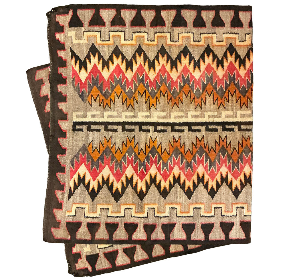 Teec Nos Pos Navajo Rug, Arizona, c.1940s - Opportunity Shop DC