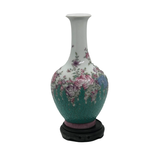 Antique Famille Rose Vase