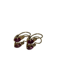 Earrings14K with Pink Sapphire