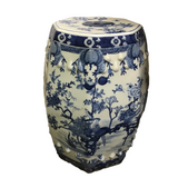 Chinese Blue and White Garden Seat