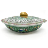 19th Century Chinese Export Cabbage Leaf Tureen