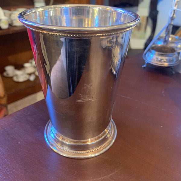 Mint Julep Cup with Crest English