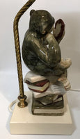 Table Lamp with Monkey