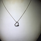 Tiffany & Co. Peretti Sterling Necklace w/Heart