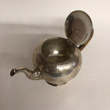 18th century Sterling Tea Pot, Scottish Date 1737