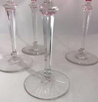 Wine Glass Set of 4 Pcs. Cut to Clear