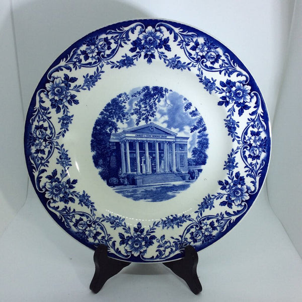 Plate Wedgwood Hollins College
