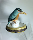 Limoges Box with Blue Bird