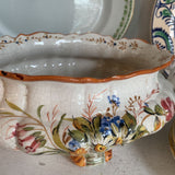 Floral Cachepot Bassano Pottery