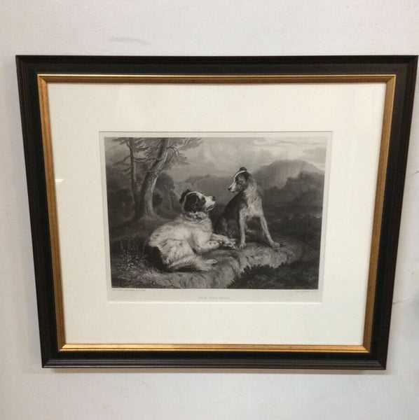 Framed Engraving The TWA Dogs