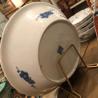 Japanese Blue/White Serving Bowl