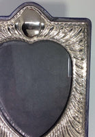 Sterling Picture Frame Heart Insert English Hallmark
