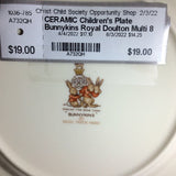 Children's Plate Bunnykins Royal Doulton