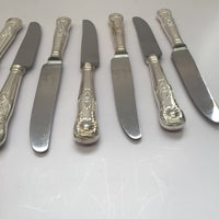 12 Piece English Sheffield Knives