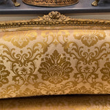 Louis XVI Style Gilt Wood Settee (19th century)