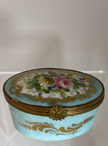 Floral Porcelain Box Sevres