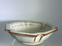 Lobbed Glazed Bowl Guan Kiln Style