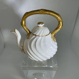 Miniature Swirled Tea Pot Coalport