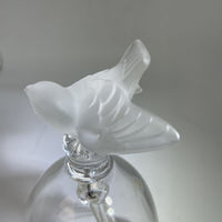 Lalique Bell with Frosted Bird