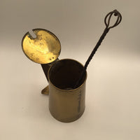 Kerosene Pot with Pumice Fire Starter Wand