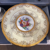 Dinner Plate Set of 12 Hand Painted Limoges