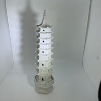 White Ceramic Pagoda