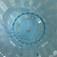 LC Tiffany Favrile Striped Blown Glass Bowl