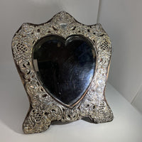 Heart Shaped Beveled Mirror