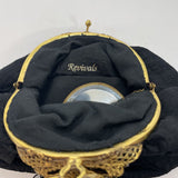 Revivals Evening Bag with Gold Accent