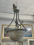 Chandelier with Domed Glass