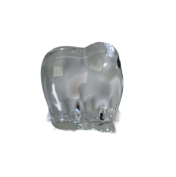 Paperweight Crystal Elephant Baccarat