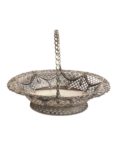 Reticulated Sterling Basket London 1765