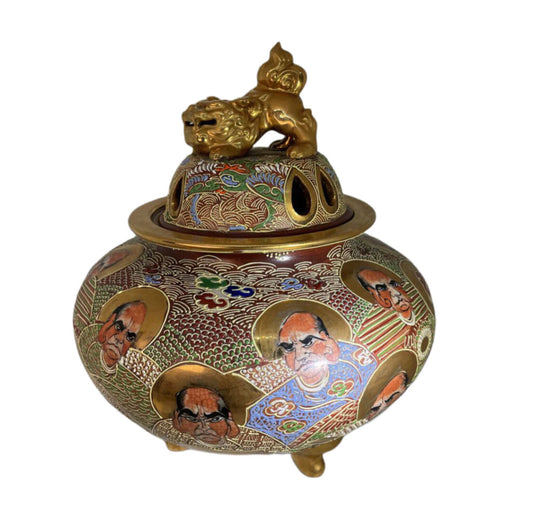 Japanese Satsuma Incense Burner