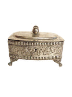 Hinged Repousse Box