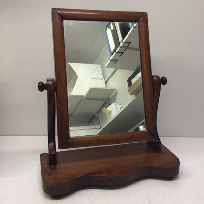 Antique Dresser Top Shaving Mirror