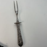 Repousse Handled Carving Fork AS IS
