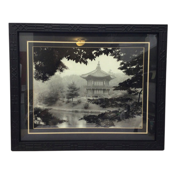 Framed Photographic Print Of Temple