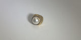 Ring 18K with Mabe Pearl 1970s